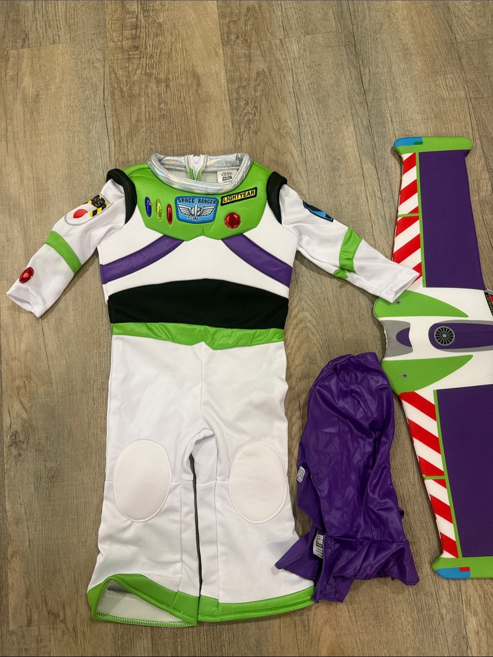 Disney Toy Story Buzz Lightyear Space Ranger Costume - size 6-12 months